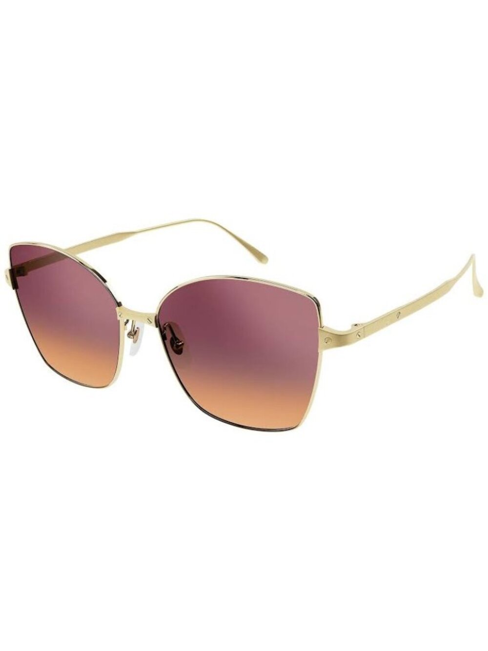 NWT Cartier CT0328S 003 Butterfly Women Sunglasses Authentic